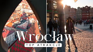 TOP 10 atrakcji we WROCŁAWIU  Co zobaczyć we Wrocławiu [upl. by Arodasi]