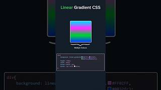 Linear Gradient CSS webdesign css [upl. by Ahsinirt]