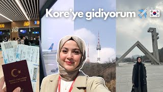 KOREYE GİDİYORUM ✈️ 🇰🇷 SNU’DA YÜKSEK LİSANS👩🏻‍🎓 [upl. by Coleman180]