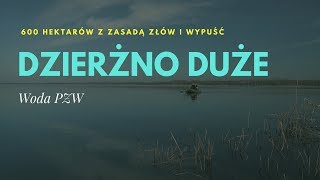 600 hektarowa woda PZW z zasadą quotZłów i wypuśćquot  Jezioro Dzierżno Duże  Reportaż [upl. by Llennod]