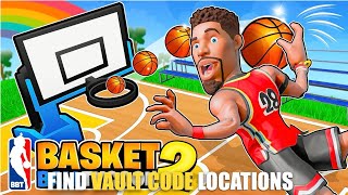 BASKETBALL TYCOON 2 MAP FORTNITE CREATIVE  FIND VAULT CODE LOCATIONS [upl. by Amadas]