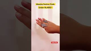 Meesho Festive Jewellery Haul 💖✨ meeshofinds meeshohaul affordablejewellery [upl. by Quartet]