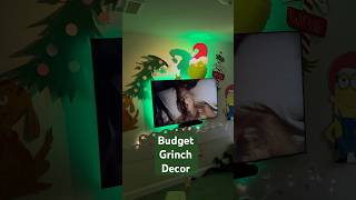 Extremely BUDGET Grinch Decoration christmasdecor grinch Credit to TheAvantGarde [upl. by Fai]