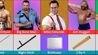 WWE Superstars amp Their Iconic Items [upl. by Airalav]