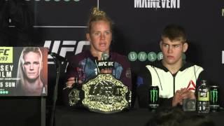 UFC 193 Postfight Press Conference Highlights [upl. by Leland939]