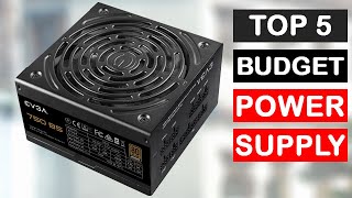 Top 5 Best Budget Power Supply for PCs 2023 [upl. by Knutson]