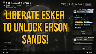 Helldivers 2 Liberate Esker and Erson Sands will unlock [upl. by Esiocnarf449]