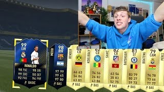 TOTY RONALDO  TOTY MESSI IN THE SAME PACK OPENING  FIFA 17 [upl. by Meador424]