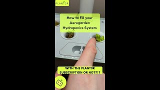 How to Fill Your AerogrowAerogarden System [upl. by Wicks]