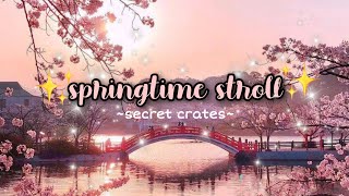 secret crates springtime stroll ✨ no copyright  indonesia 🇮🇩 [upl. by Vogel]