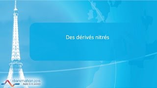 Réanimation 2016  Dérivés nitrés et choc septique Quels effets attendre D PAYEN DE LA GARANDERIE [upl. by Annoeik419]