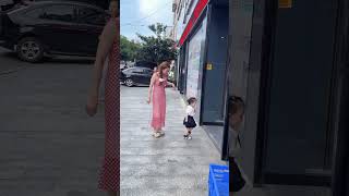 Brave Baby Teaches A Lesson To PassersBy Who Litter cute funny baby comedy [upl. by Pedrick]