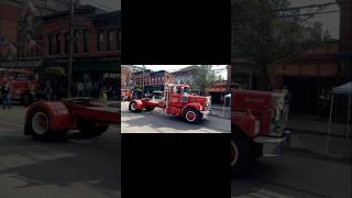 Former Brockway 761 firetruck and a 550 Huskiteer cabover truck trucking memes mechanic [upl. by Robaina]