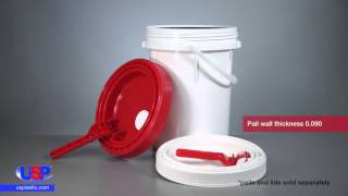 ULTIMATE PAIL FOR LIQUIDS  US Plastic Corporation®  Product Spotlight [upl. by Aivin]