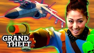 HOVER JET JOUSTING Grand Theft Smosh [upl. by Petr166]