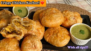 Bzaar wali Crispy Chicken Kachori  Detailed Recipe by Foodie Girl Tayeba❤️ [upl. by Carla]