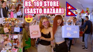 Sasto Bazar in Nepal🇳🇵Part 1 ll Yeshidon Vlogs 😍 jun saman kinepani Rs 169 [upl. by Leandra]