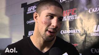 UFC 128 Brendan Schaub Very Disappointed in Performance at UFC 128 [upl. by Ynnub]