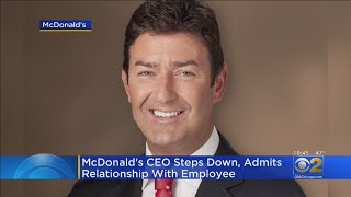 McDonalds CEO Is Out Over Relationship With Employee [upl. by Assert]