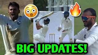 India A vs B amp India C Vs D  Duleep Trophy BIG UPDATES 🔥 Musheer Khan Cricket 2024 News Facts [upl. by Brandea]