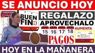 🎁 ¡URGENTE 🔔 La PRESIDENTA Anuncia BUEN FIN REGALOS para ADULTOS MAYORES en la MAÑANERA de HOY 🗓️😱 [upl. by Eelibuj]