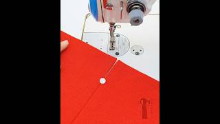 خياطة فتحة الملابس  Sewing the clothing opening sewing viral sewinghacks sewingtips shorts [upl. by Fernyak]