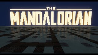 The Mandalorian  The Mandalorian Theme Minecraft Noteblocks [upl. by Jeconiah]