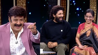 Unstoppable With NBK Season 4 Ep 4 Hilarious Fun Promo  Icon Star Allu Arjun  Bala Krishna [upl. by Lawry]