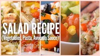 Simple Salad Vegetable Recipes Easy to prepare [upl. by Phillips238]