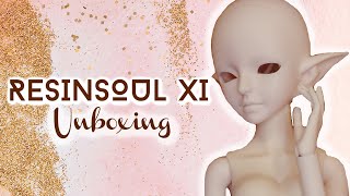 ResinSoul Xi BJD Unboxing •JackyOhhh [upl. by Eberle]