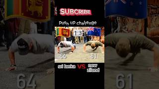 Sri lanka vs new ziland push up challenge😱who is best😱besttrendingamazing viralshortshorts [upl. by Ylac263]