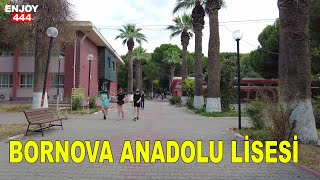 Bornova Anadolu Lisesi  BAL  Turkey İzmir Walking Tour 2021 [upl. by Nerej]