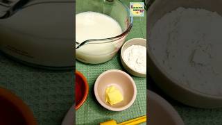 Como hacer Bechamel muy jugosa en 1 minuto short [upl. by Aihtennek]