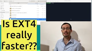 EXT4 vs NTFS performance  which one is faster USB external drive on Ubuntu [upl. by Illak]
