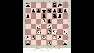 Corden Martyn J vs Miles Anthony J  Birmingham Chess 1972 England [upl. by Zebulen]