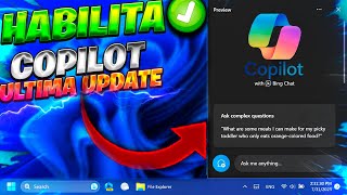 HABILITA ASI COPILOT en Windows 11 UPDATE 2023  ACTIVA YA Todas las FUNCIONES [upl. by Ag291]