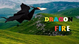 DRAGON FIRE diy artandcraft shorts drawing shortsvideo shortsfeed satisfying experiment yt [upl. by Arvin185]