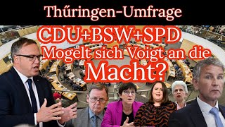 Umfrage Thüringen droht MASSIVER Wählerbetrug [upl. by Goff]