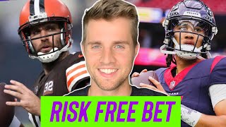 Browns Texans Risk Free 600 Max Bet PrizePicks Sleeper Fantasy [upl. by Bradshaw]