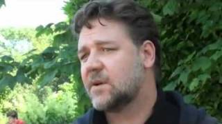 Russell Crowe in Durham UK 3 June 2011 [upl. by Erleena]