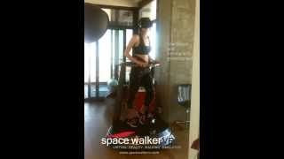 SpaceWalkerVR first test video VIRTUAL REALITY WALKING SIMULATOR [upl. by Arutek]