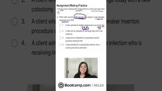 NCLEX® Assignment Making Practice Question Drill [upl. by Yttocs648]