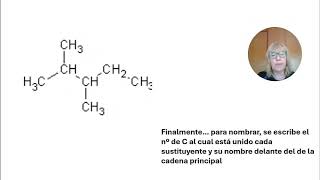 Nomenclatura de alcanos [upl. by Nannoc204]