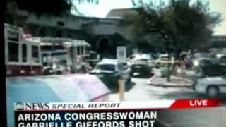 Arizona Congresswoman Gabrielle Giffords Shot Federal Judge Dead 6 Killed [upl. by Nyrhtac]