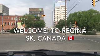 Saskatoon to Regina downtown YXEYQR [upl. by Cerelly]