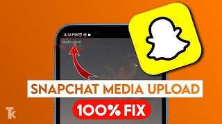 How to Fix Snapchat Media Upload Problem  In Just 1 Min [upl. by Ardnak]