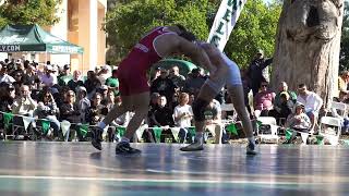 165 Zach Hanson Stanford vs Luka Wick Cal Poly [upl. by Frederick]