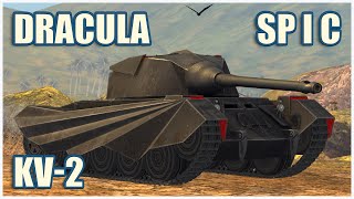 Dracula KV2 amp Spähpanzer SP I C • WoT Blitz Gameplay [upl. by Grannias441]