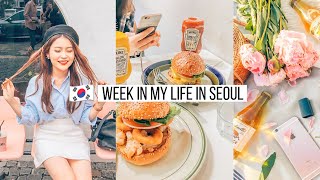 Week in My Life in Seoul 🇰🇷 What I Eat in a Week  dearnessie [upl. by Arekahs382]