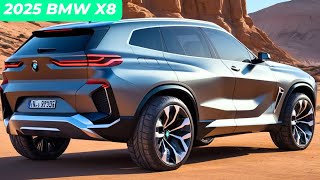 NEW 2025 BMW X8 Coupe Luxury SUV Unveiled  FIRST LOOK [upl. by Rehptosirhc]